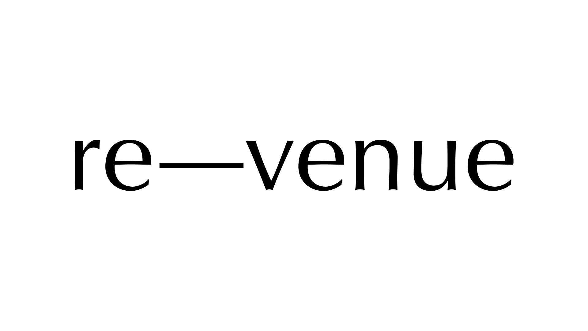 Re-venue Logo - Transparent